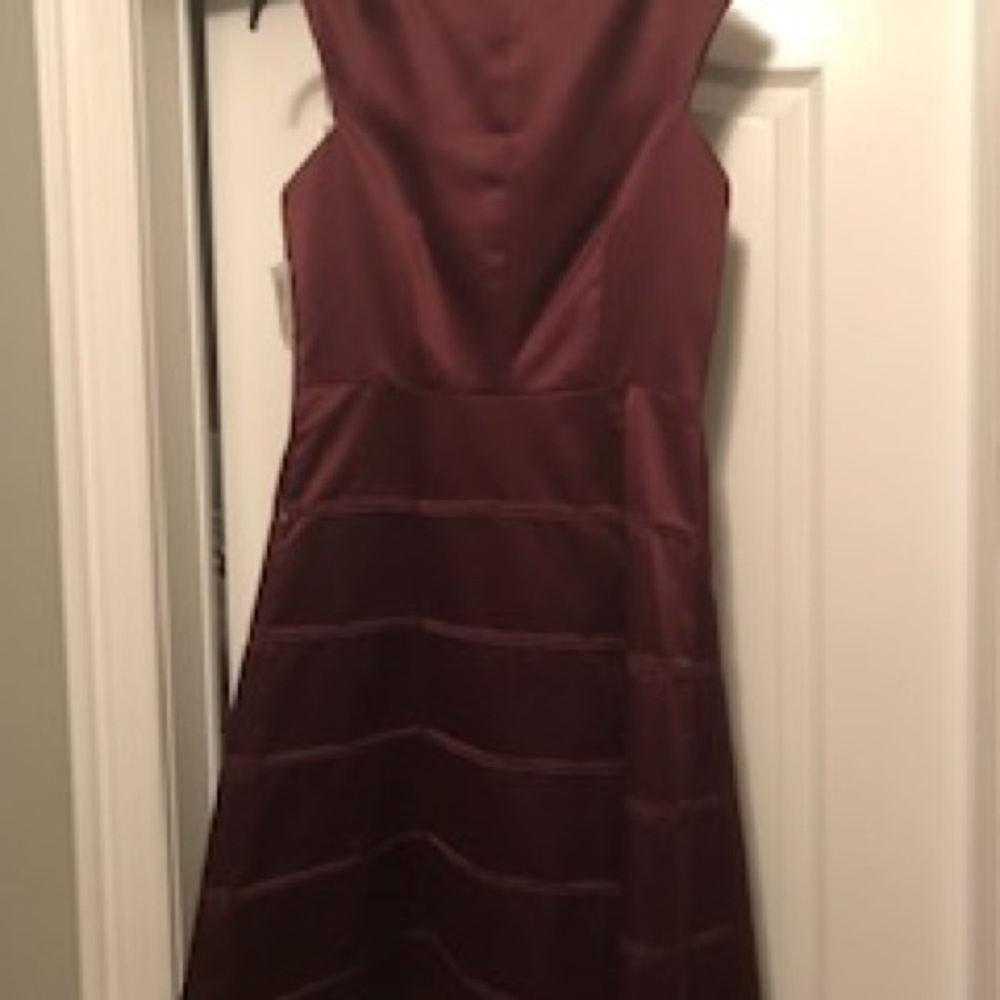 Cocktail dress-burgundy